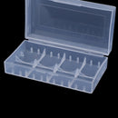 9Pcs Plastic Battery Case Holder Storage Box For 18650 CR123A 16340 BatteryBX