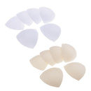 6 Pairs Foam Bra Pads Triangle Bra Inserts For Bikini Swimsuit Swimwear