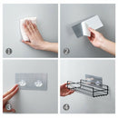 Shampoo Holder Bathroom Shelf Storage Rack Shower Gel Wall Mounted Organizer