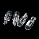 2Pieces 194 T10 DC12V LED Bulb Wedge License Plate Light for Motorbike Green