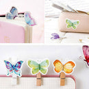 46pcs Butterfly Garden DIY Diary Stickers Paper Lables Gifts Packaging Deco JR