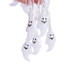 1pc 10 LED Hanging Halloween Decor Ghost LED String Lights Lanterns Lamp