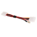 Mainboard Extension Power Cable 4pin Male to 4pin Female&3pin Male Splitter