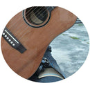 Multifunctional Footstool Strap Support Neck Rest for Folk Classical Guitar