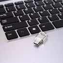 Mini Portable Key Ring Type Type-C USB3.1 Micro SD TF Memory Card Reader A