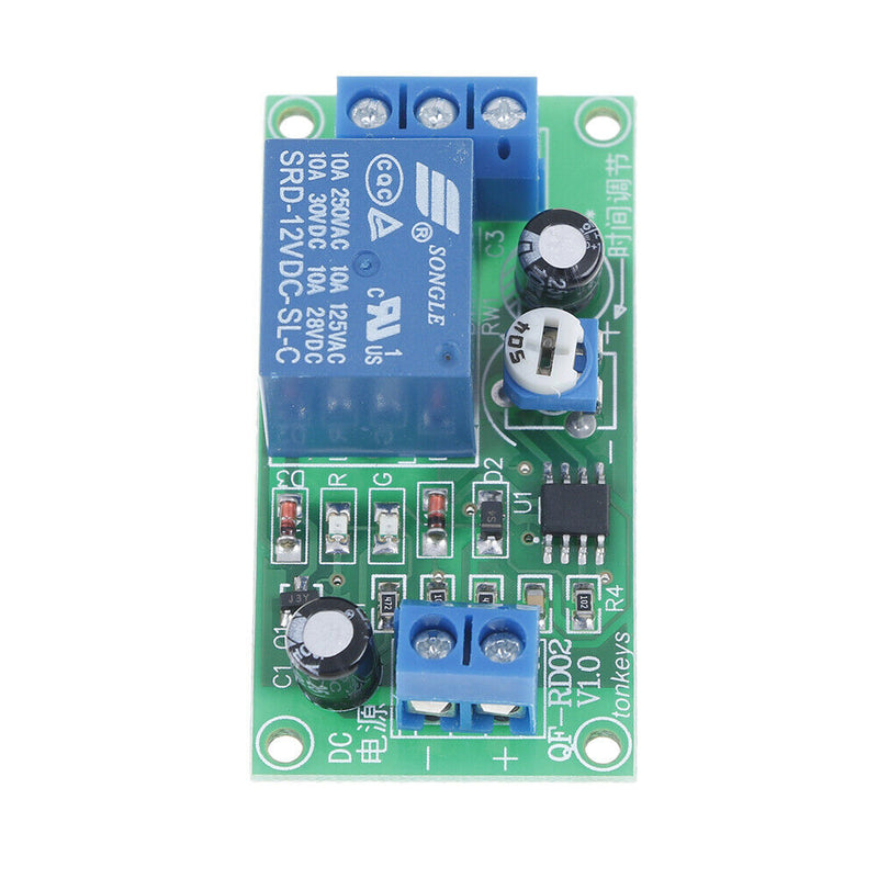 NE555 time delay relay dc 12v conduction trigger timing delay relay module O Bj