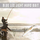 Electric Vibration Fishing Lure Blue LED Rechargeable Attractant False Bait