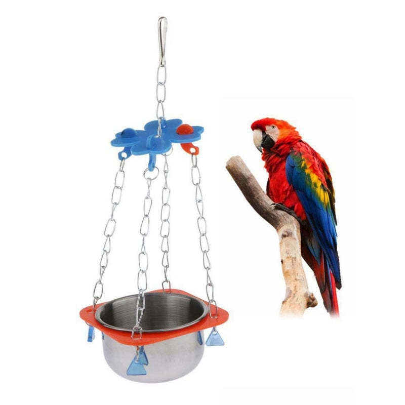 Birds Drinker Feeder for Parrot Budgie Lovebirds Cockatiel Cage Accessories