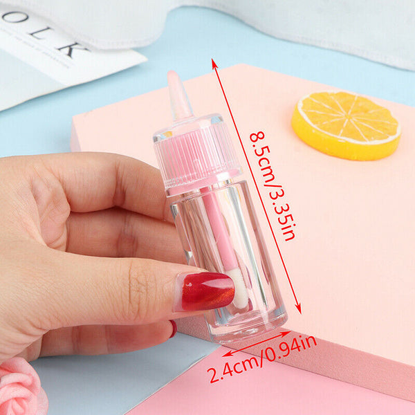 Baby bottle Empty Lip Gloss Tubes Lip Container Plastic Labial Glaze BottleB Gw