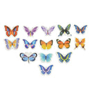 50x Butterflies Wedding Birthday Wafer Paper Cupcake Cake Toppers S Hn