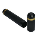 Classic Aluminum Travel Cigar Tube Humidor Holder Cigar Case Black