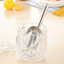 8 Inch Stainless Steel Ice-Cube Scoop For Ice Bucket Multifunctional Bar To N7V8