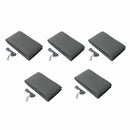 5PCS Faux Leather DIY Car Steering Wheel Cover With Needle Thread Anti-Slip Hot