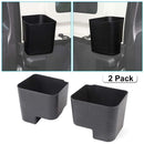 2Pcs Auto Rear Seat Storage Organizer Tray for 2018-2020 Jeep Wrangler JL JLU