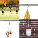 Party Light Hanger Metal Hanging Clips Hook Clamp Hanger for Curtain, Strin Y1R3