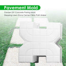 Garden DIY Concrete Paving Mold Stepping Lawn Stone Cement Brick Path Maker