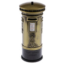 Retro British London Bronze Mailbox Money Coin Box Piggy Bank Souvenir Gift