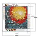 5D DIY Full Drill Diamond Painting Fantasy Haloes Cross Stitch (JH190)
