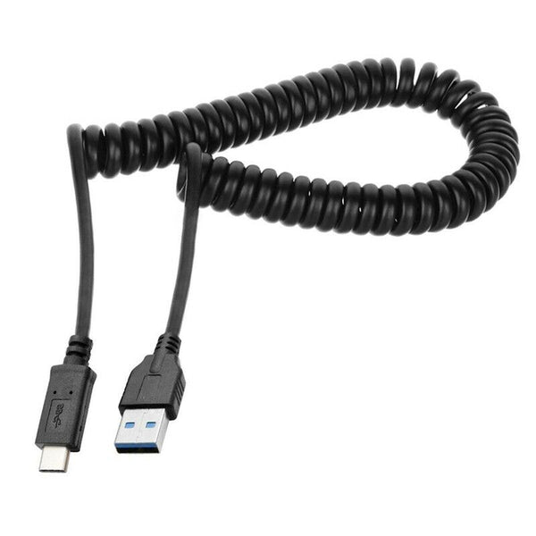 Stretch USB-C USB 3.1 Type C to USB 3.0 A Male Data Charge Cable for Tablet F8I7