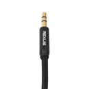 Durable Braided Copper Core 3.5mm To 2 RCA Splitter Cable Wire Cord 50cm