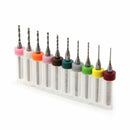 New 10Pcs 0.6-1.5mm PCB Print Circuit Board Carbide Mini Micro Drill Bits