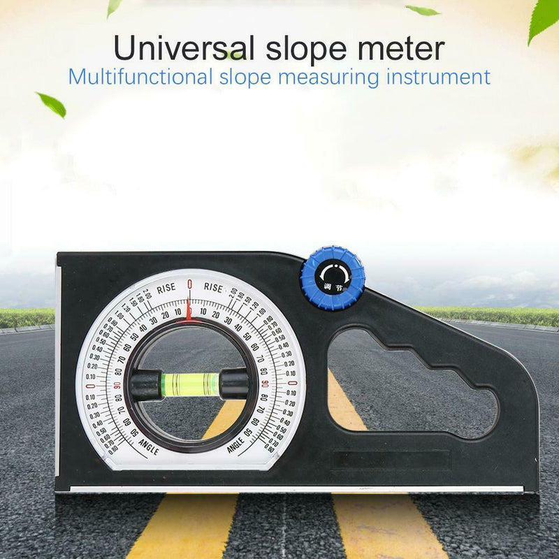 Magnetic Base Slope Inclinometer Angle Finder Measuring Slope Protractor A