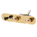 DIY Golden Guitar Control Plate for  TL Electric Guitar Replacement Part