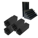 New 8 Pack of 4.6 in X 4.6 in X 9.5 in Black Soundproofing Insulation Bass  U8U8