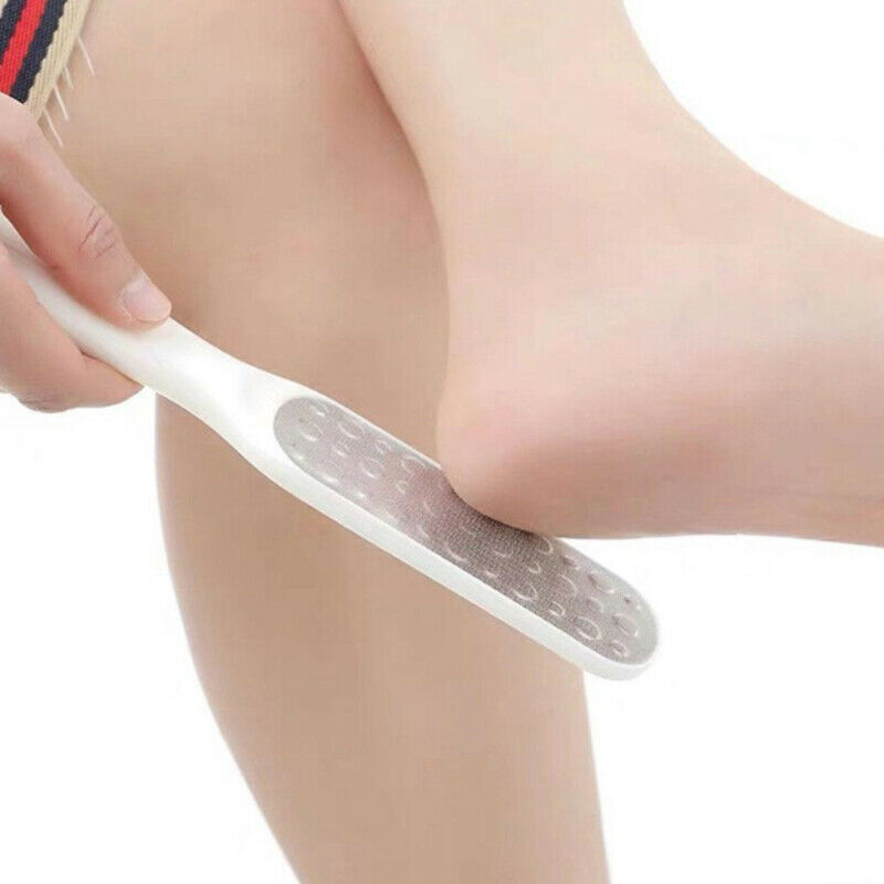 Stainless Metal Double-sided Foot File Dead/Rough/Hard/Callused Skin Remover