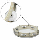 10 in Tambourine Capoeira Leather Drum Tambourine Samba Brasil Wooden Tambo U7U2
