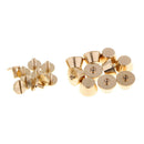 10Pcs Iron Leathercraft Rivet Stud Scew For Leather Belt Bag Hat Accessories