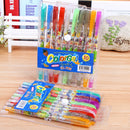 10x Assorted Color Shine Glitter Sparkled Gel Pens School Stationary 3C