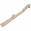 Hand Carved Maple 4 string 4/4 Violin Parts Violin Neck And Fingerboard Unf