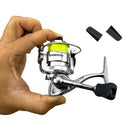 Pocket Mini 100 Spinning Reel Fishing Tackle Small Spinning Reel 4.3:1 Metal Ew