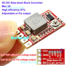 Mini DC-DC Step-down Converter Adjustable Power Module 3.3V 3V 5V 9V 12V 3A