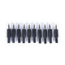 10x/lot 3.5mm audio male plug jack adapter stereo connector headphone HotB.kz