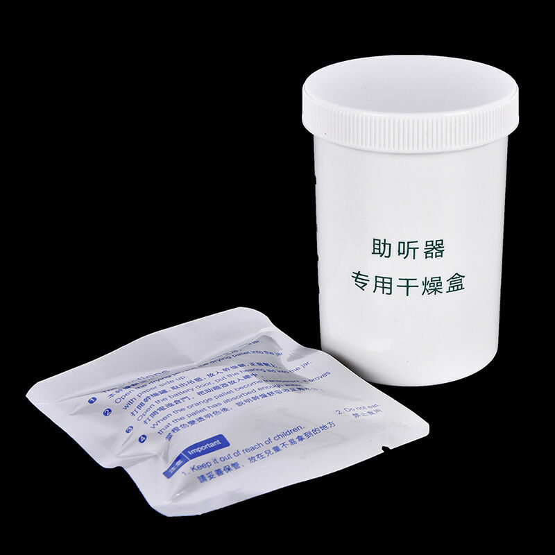 1 Kit Hearing Aid Drying Kit Drying Box+ Drying Agent Hearing Assistance 3C