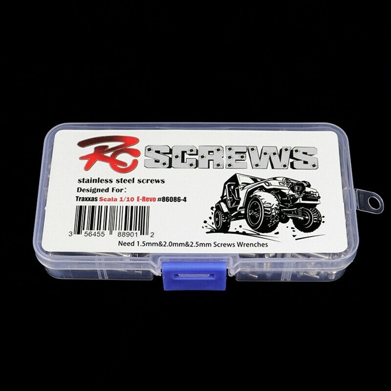 RC Cars M2 M2.5 M3 M4 Stainless Steel Hexagon Socket Head Cap Screws Nut Se H3U7