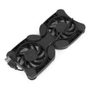 Portable Collapsible Laptop Cooler USB Dual Fan Cooling Pad for Notebook PC A
