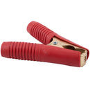 100A Car Battery Test Lead Insulated Crocodile Alligator Clip lamp Red