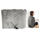 Flannel USB Electric Blanket Heated Shawl 100x70cm for Cozy Couch or Bed,with