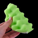 7pcs 5" 125mm Car Polishing Waxing Buffing Wave Sponge Pads Wool Polisher Buffer