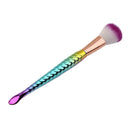 7pcs Fish Tail Shaped Makeup Brush Set Foundation Powder Eyeliner Brushes