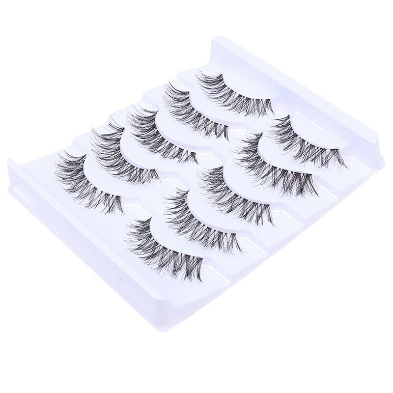 5 pairs of Japanese handmade false eyelaSEAU