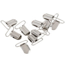 10pcs t type pacifier suspender holder buckle dummy soother clips 25mm3CXP