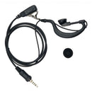 G-shape Ear-hook Mic Earpiece Headset For Yaesu Radio VX-6R 1 Pin