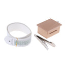 Natural Wooden Music Box Hand Crank Musical Box Blank Wooden Musical Gift - Keep