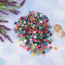 450g Square Glitter Vitreous Glass Mosaic Tiles Home Decors and Craft Supply