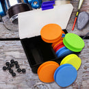 20x Fishing Kit Fishing Line Foam Board Winding Coil Fishing Spools w/ Pins