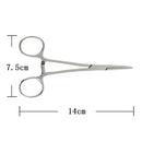 2 pcs Dog Ear Cleaning Pliers Hair Clamp Tweezers Pet Hemostat Forceps